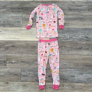 Little Sleepies Party Pals 2T Long Sleeve Pajamas 🐼🎉
